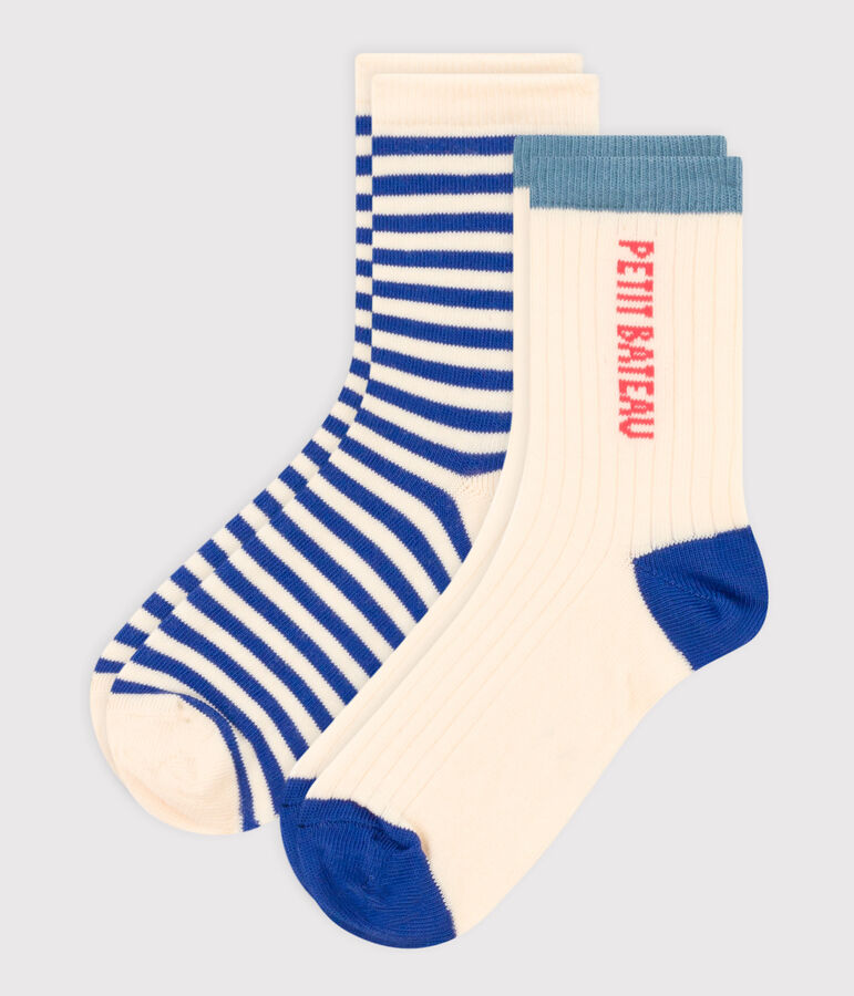 2er-Set Kindersocken &bdquo;Petit Boat&ldquo; variante 1