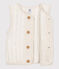 Kinder-Weste aus Doppeljersey beige MONTELIMAR CHINE