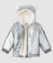 Warme Baby-Regenjacke für Mädchen/Jungen grau ARGENT