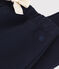 Baby-Hose aus Molton blau SMOKING