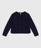 Damen-Cardigan aus einfarbiger Baumwolle SOIR