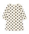 Robe bébé fille à pois beige COQUILLE/grau CAPECOD
