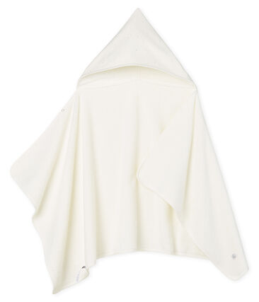 Baby Badecape Aus Frottee Marshmallow Petit Bateau