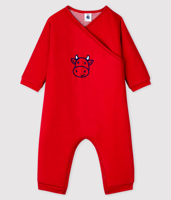 Langoverall aus Baumwolle für Baby Jungen rot TERKUIT