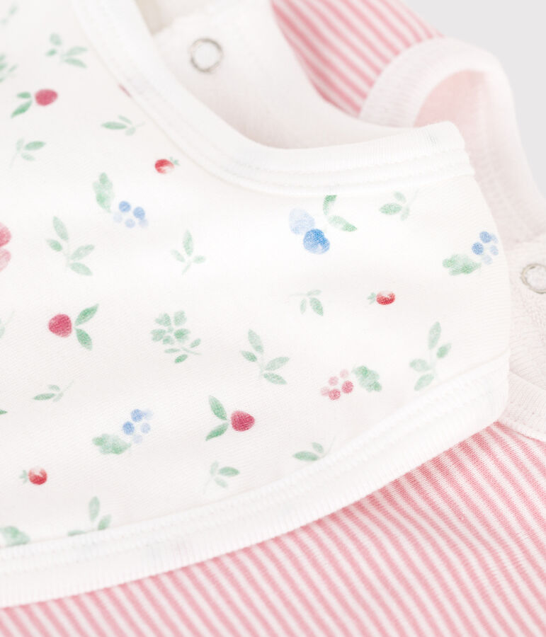 2er-Set Baby-L&auml;tzchen aus bedruckter Baumwolle vielfarbig