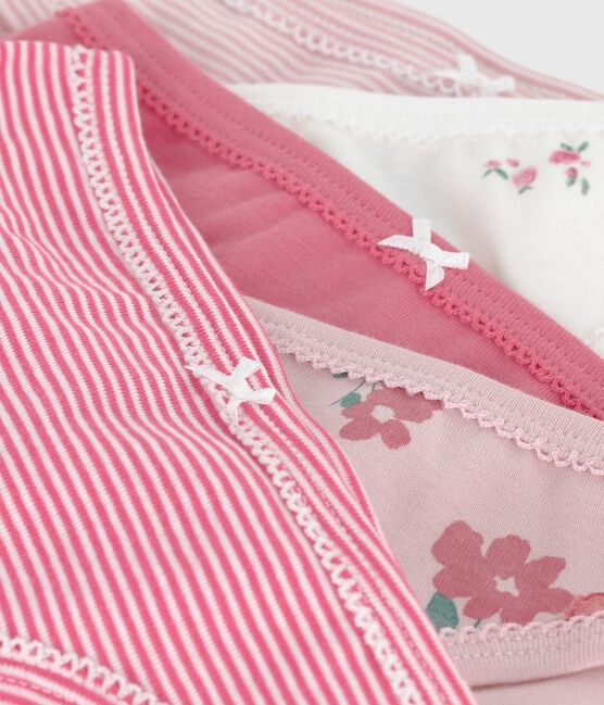 Set Kinder-Slips aus Baumwolle mit Blumenmuster variante 1