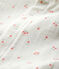 Baby-Bodyjama mit Kirschen-Motiv, aus Doppeljersey aus Bio-Baumwolle weiss MARSHMALLOW/weiss MULTICO