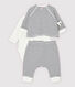 Dreiteiliges Baby-Set aus Doppeljersey aus Bio-Baumwolle