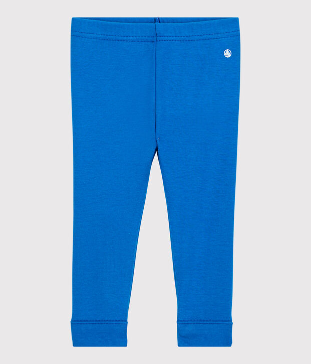 Baby-Leggings aus Baumwolle blau