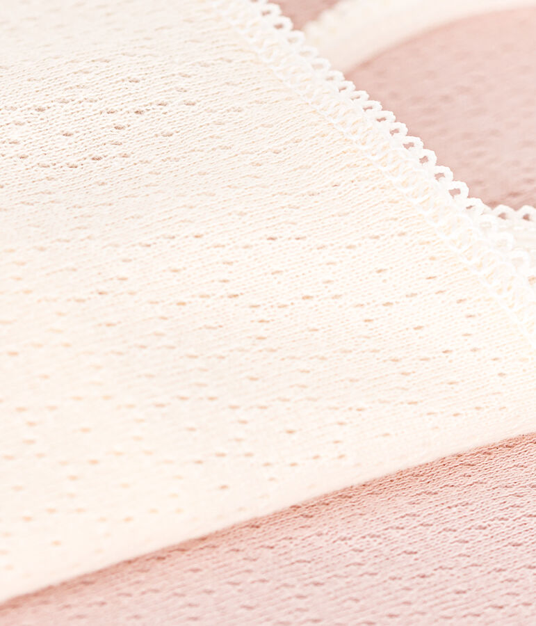 2er-Set Spaghetti-Top aus Baumwolle mit Lochstickerei f&uuml;r Damen vielfarbig