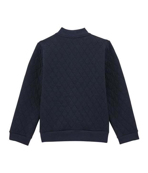 Cardigan aus gestepptem und gedoppeltem Jersey SMOKING