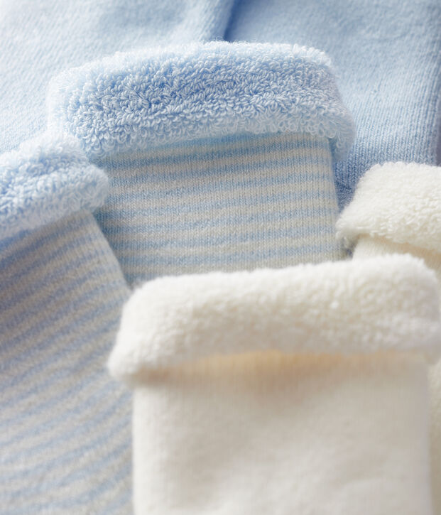 3er-Set Stricksocken f&uuml;r Babys vielfarbig
