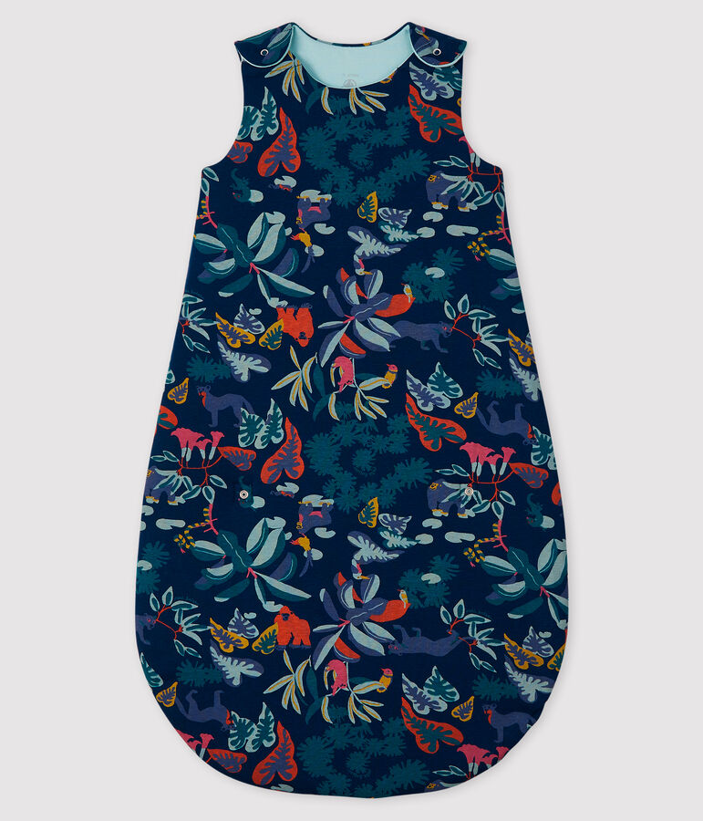 Kompakter Baby-Schlafsack blau MEDIEVAL/weiss MULTICO