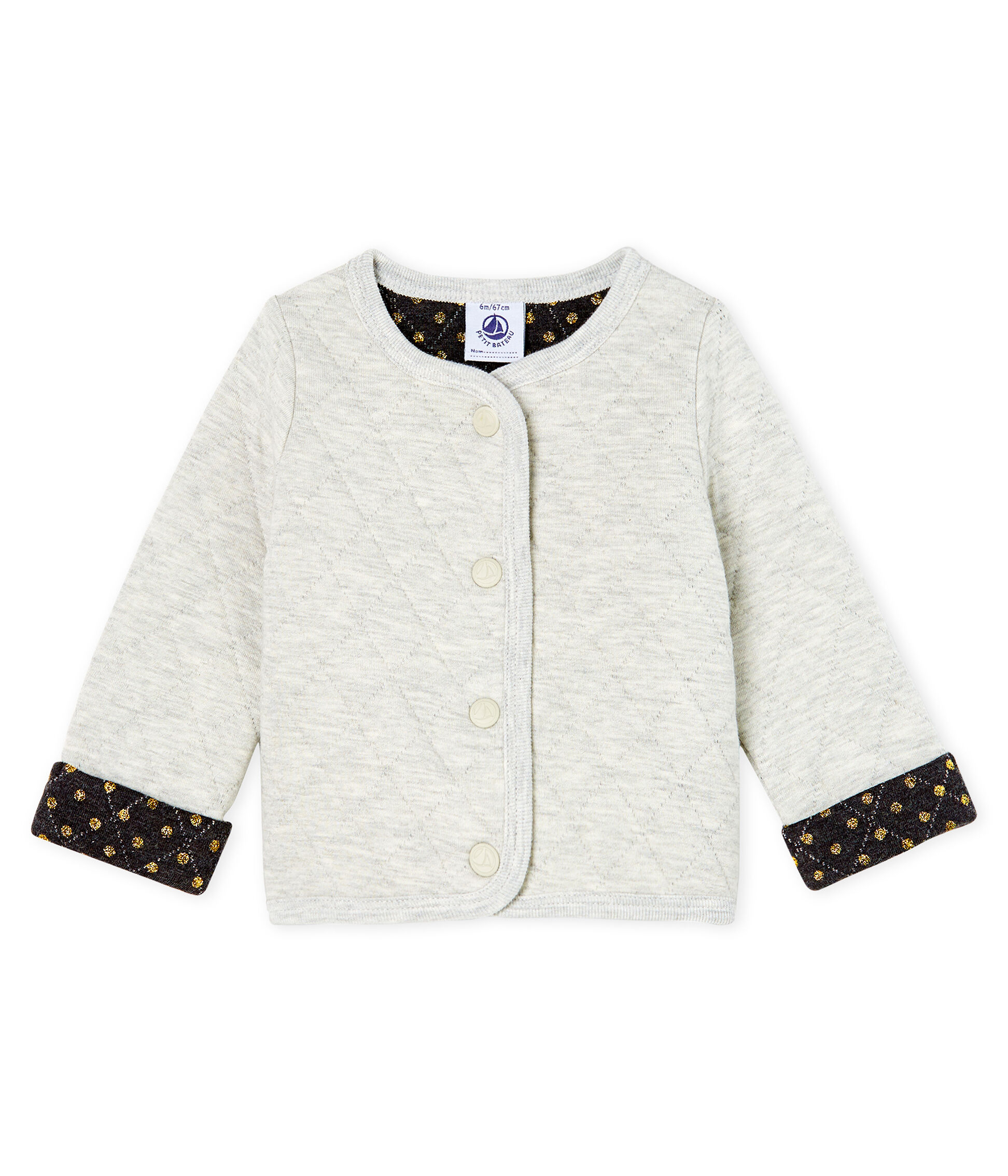 Petit Bateau Baby-Jungen Strickjacke