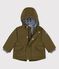 Wasseabweisende Baby-Parka grün MILITARY