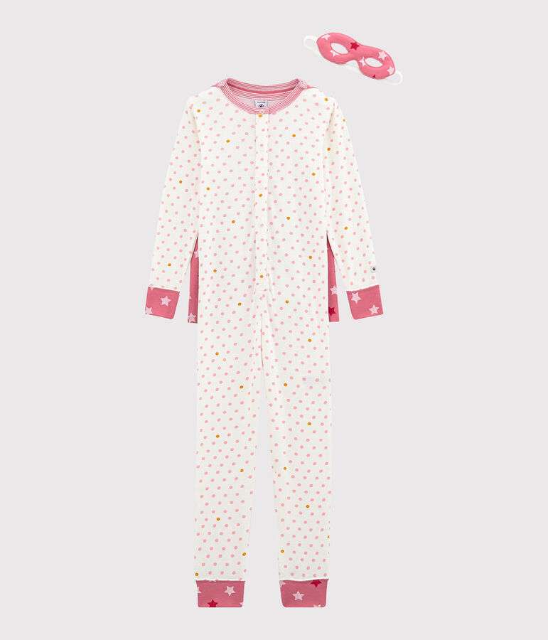 M&auml;dchen Overall weiss MARSHMALLOW/weiss MULTICO