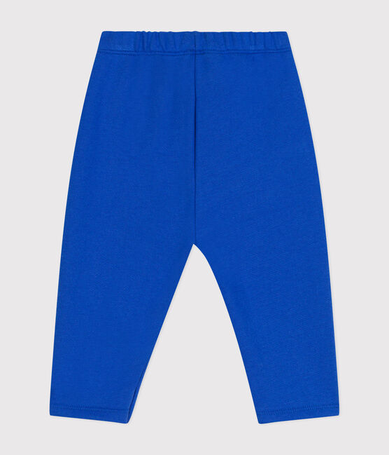 Baby-Hose aus Molton blau CALVIN