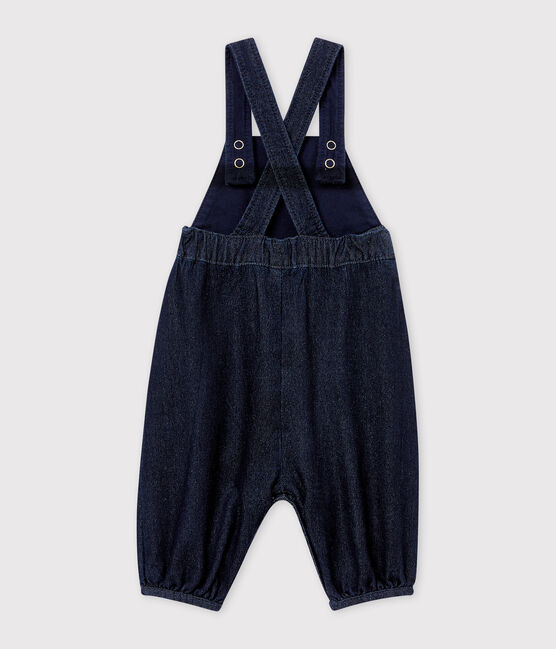 Baby MädchenJeanslatzhose blau DENIM BLEU FONCE
