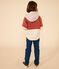 Kinder-Sweatshirt mit Kapuze aus Molton für Mädchen braun FAMEUX/ MULTICO