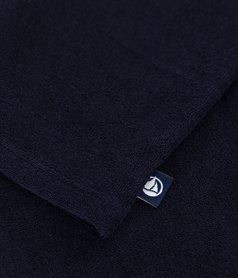 Damen-Tanktop aus Baumwoll-Frottee blau