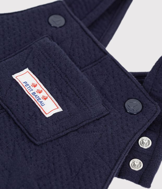 Baby-Latzhose aus festem Baumwollstoff mit Sternmotiv SOIR