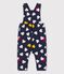 Baby-Latzhose aus Doppeljersey blau SMOKING/weiss MULTICO