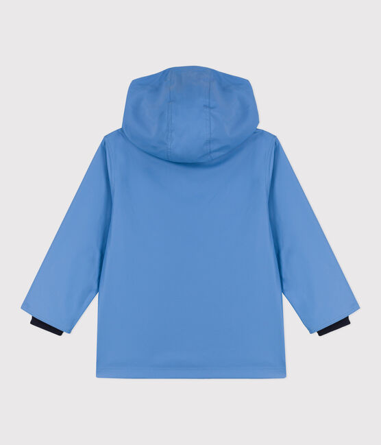 KLASSISCHE KINDER-REGENJACKE AUS RECYCELTEM MATERIAL blau EDNA