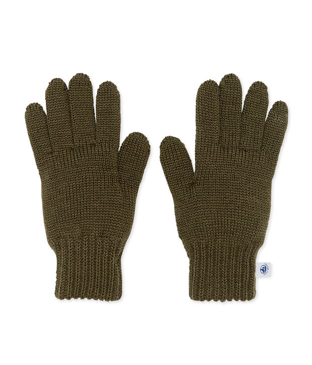 Kinder-Handschuhe gr&uuml;n