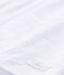 Besticktes Baby-Mädchen-Kleid weiss ECUME
