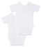 Duo kurzärmelige Neugeborenen-Baby-Bodys Unisex variante 1