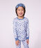 Kinder-Pyjama zum Verkleiden Drache aus Baumwolle blau/blau