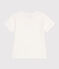 Kurzärmeliges Unisex Kinder-T-Shirt aus bedruckter Baumwolle  weiss MARSHMALLOW