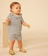 Kurzärmelige Baby-Bluse aus Jersey