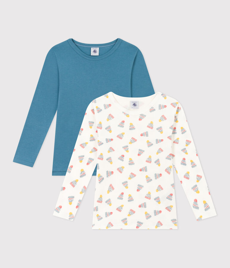 2er-Set lang&auml;rmelige T-Shirts aus Baumwolle f&uuml;r Jungen vielfarbig