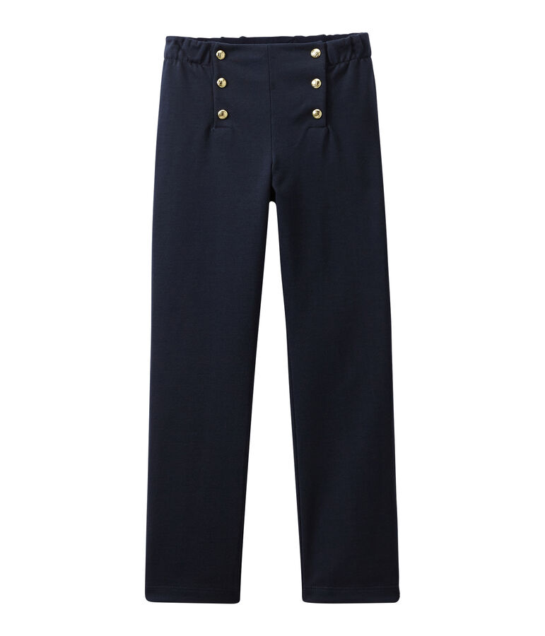 M&auml;dchen-Hose im Matrosenstil blau