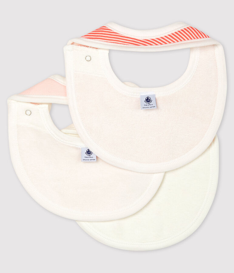 3er-Set Baby-L&auml;tzchen aus Bio-Baumwolle vielfarbig