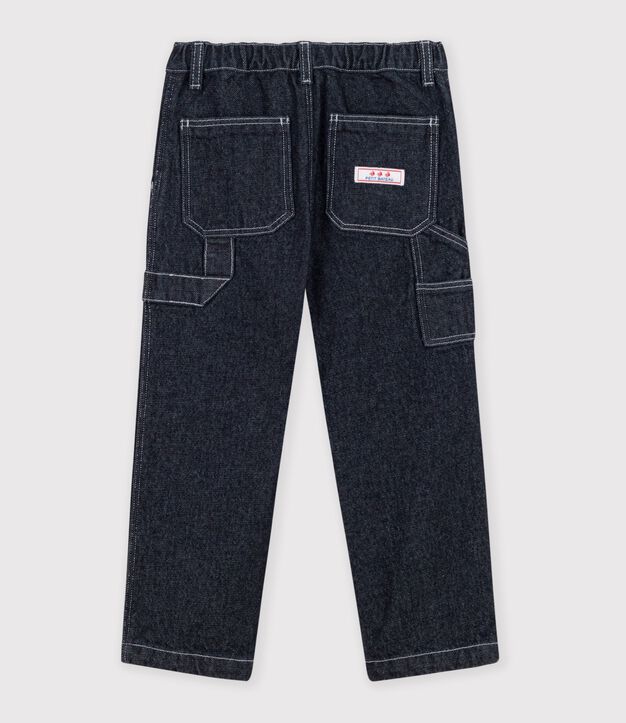 Kinder Carpenter-Hose aus Denim DENIM BRUT FONCE