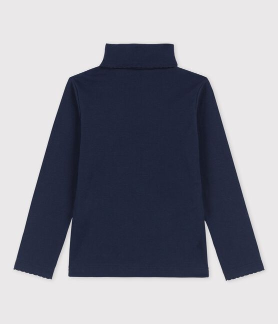 Unterziehpullover aus Baumwolle für Mädchen / Jungen blau SMOKING