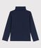 Unterziehpullover aus Baumwolle für Mädchen / Jungen blau SMOKING