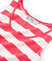 Armelloses kleid damen rosa GROSEILLER/weiss MARSHMALLOW