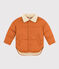 Kurze Jacke mit Innenfutter aus Sherpa für Kinder Jungen/Mädchen braun ECUREUIL