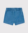 Baby-Shorts aus leichtem Denim blau