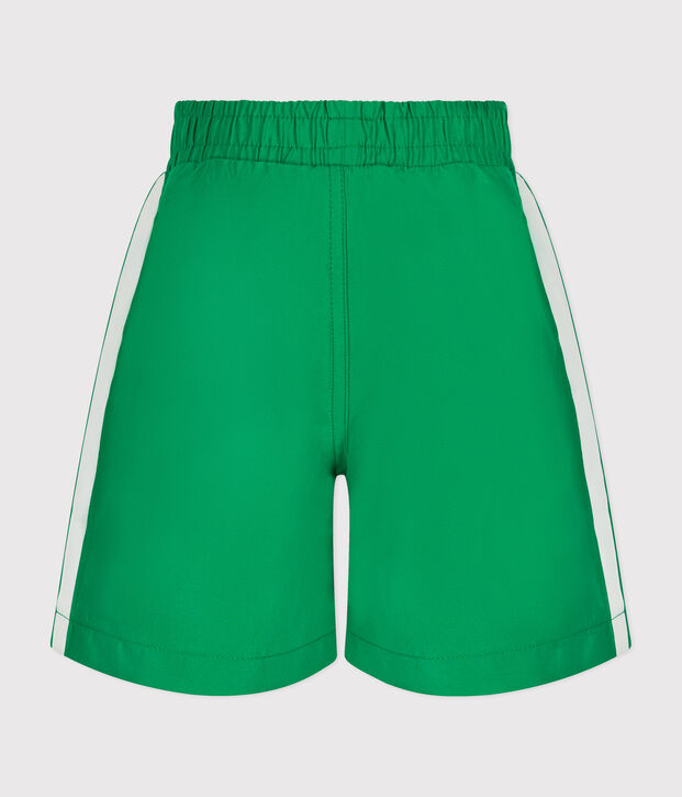 Badeshorts Kinder/Jungen gr&uuml;n