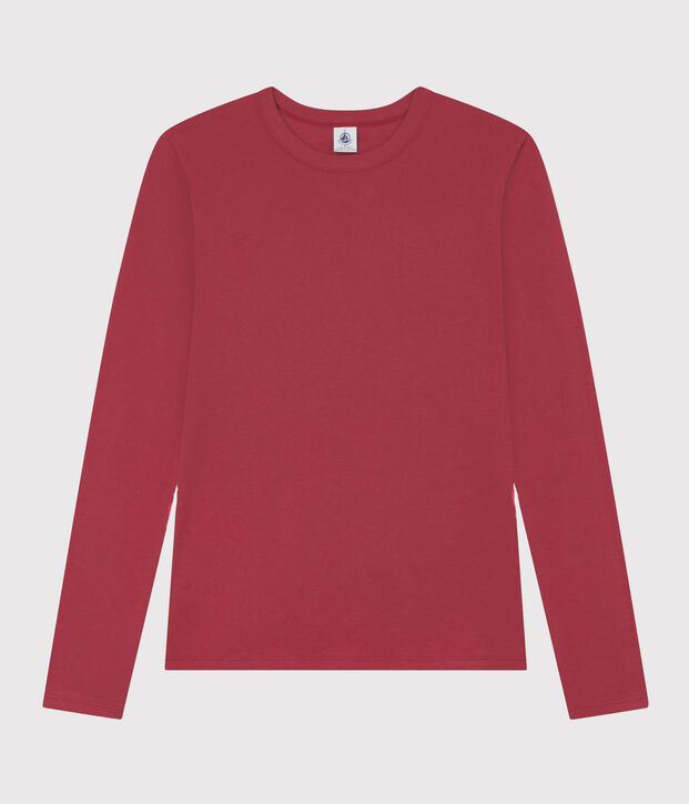 T-Shirt L&rsquo;ICONIQUE aus Baumwolle mit rundem Ausschnitt f&uuml;r Damen rosa