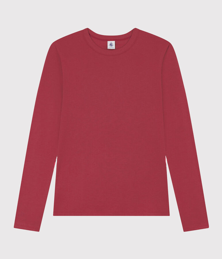 T-Shirt L&rsquo;ICONIQUE aus Baumwolle mit rundem Ausschnitt f&uuml;r Damen rosa