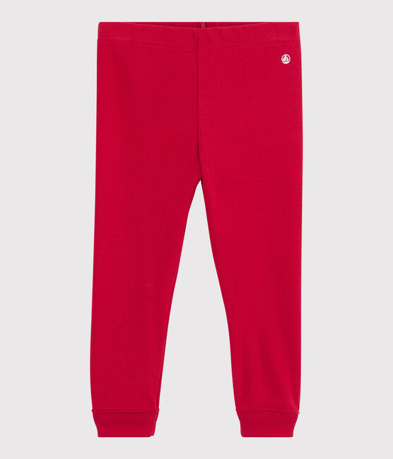 Baby-Leggings aus Baumwolle rot TERKUIT