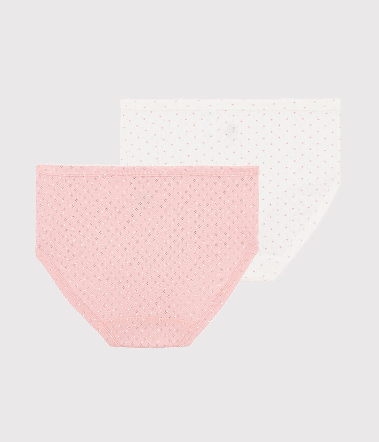 Set aus 2 hoch ausgeschnittenen Damenslips vielfarbig