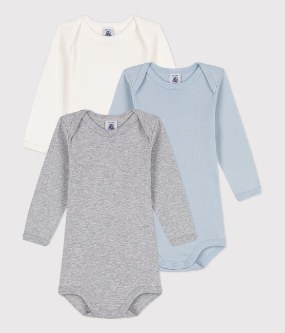 3er-Set langärmelige Baby-Bodys aus Baumwolle variante 1
