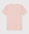 Damen-T-Shirt L’ICONIQUE aus Baumwolle mit Mäusezähnchen rosa SALINE