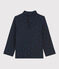 Baby-Rollkragenshirt aus Baumwolle blau SMOKING/ RUISSEAU